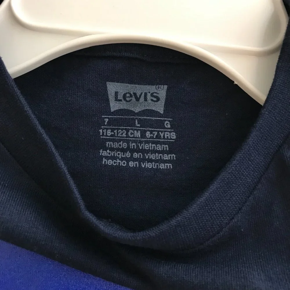 Levi's Graphic T-Shirt Kids | Navy | Size 7